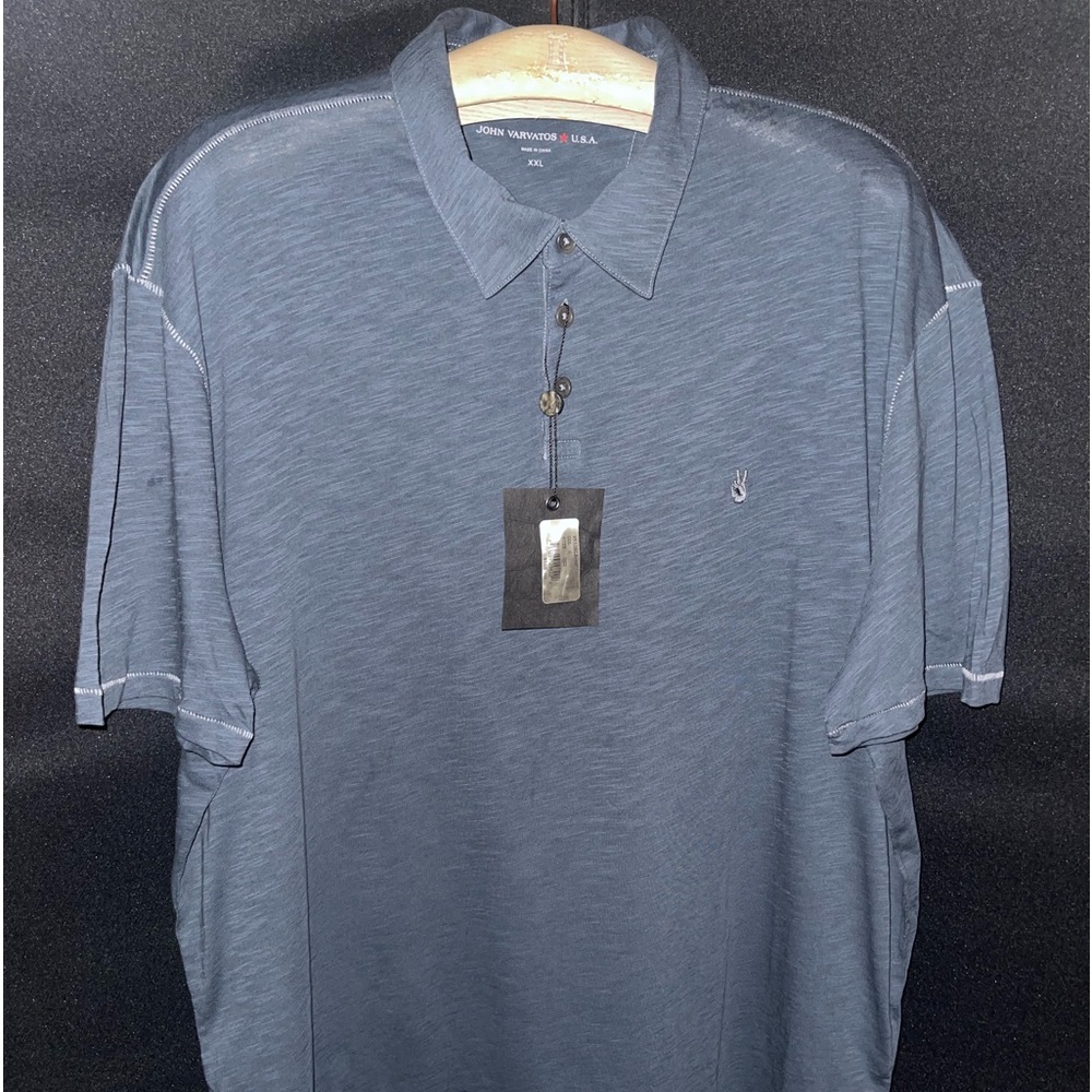 John Varvatos Button Up Short Sleeve Shirt XXL
